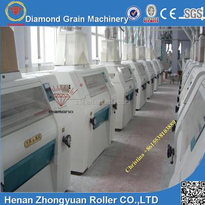 China Small Scale Solar Flour Mill Processing Line, Simple Flour Mill Machine, Wheat Flour Mill Grain Plant for sale