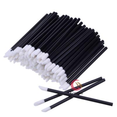 China Non-Toxic Disposable Lip Scrub Brush Lip Gloss Brush Eyelash Extension Mascara Applicator For Beauty Makeup Wand for sale