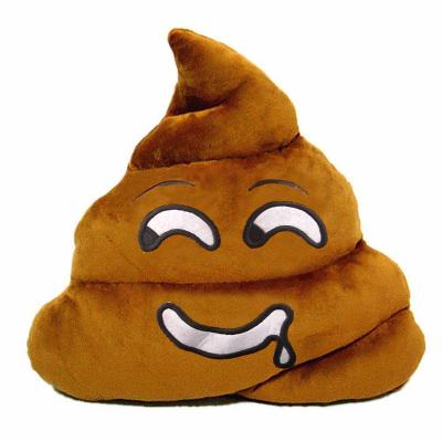 China Anywhere Soft Super Poop PP Cotton Stuffed Toy Spoof Plush Doll Funny Poop Plush Cushion for sale