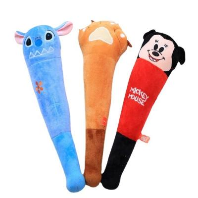 China Anywhere Toy Knock Hammer Plush Mushroom Head Massage Stick for sale