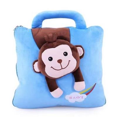 China Anywhere Plush Toy PortablemPlush Travel Pillow Air Conditioner Cartoon for sale