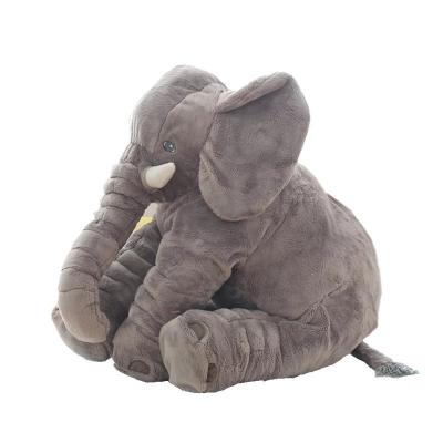 China Anywhere Animal Plush Toy Animal Baby Pillow Plush Elephant Pillow Baby Comfort Doll Elephant for sale