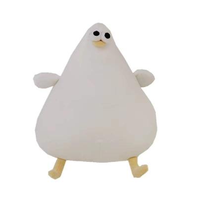 China Anywhere Wholesale Lazy Baby Soft Pillow Stuffed Animals Seagull Penguin Cartoon Decoration Toy Sofa Room Surprise Gift Lazy for sale