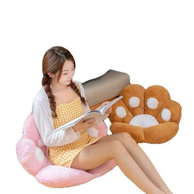 China Anywhere Cat Claw Cartoon Cushion Back with One Size Cute Office Chair with Pillow Lumbar Spine for sale