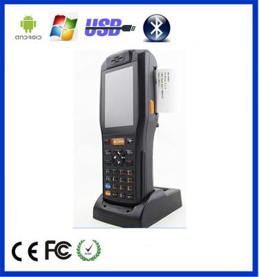 China Bluetooth 4.0 Wifi Handheld Pda Mobile Intelligent Terminal 512MB + 4GB for sale