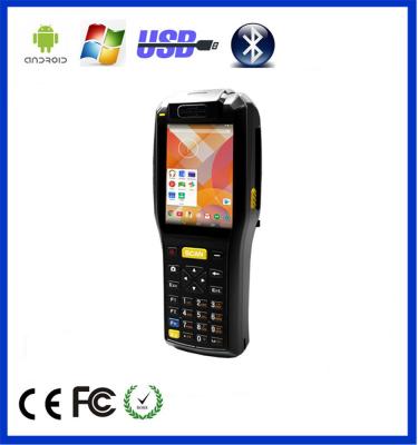 China 3.5 Inch Android Smart Hand Held Terminal With Printer Barcode Scanner for sale