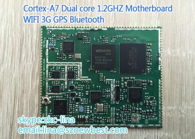 China Stable Compact  A7 Android DDR2 Motherboard Dual Core Extensible for sale