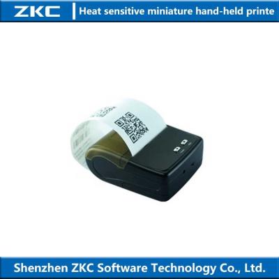 Cina Mini stampante portatile termica a pile di Bluetooth compatibile con l'androide ZKC8001 in vendita