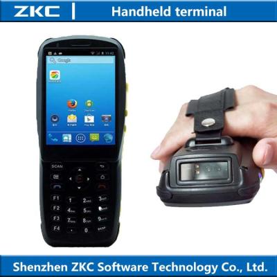 China Qrcode 2D Barcode Scanner Handheld Pda With 3300mah Battery for sale