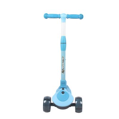 China Kid Children Kick Scooter With Seat Plastic Scooter 3 Wheel Mini Scooter One Second Quick Folding System for sale