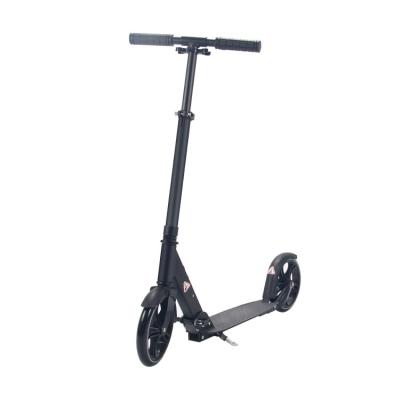 China PU Wheels Adult Kick Scooters , Manual Push Scooters - Big Wheel Scooter for sale