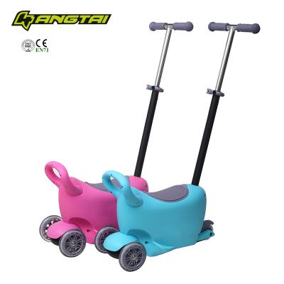 China 2017 China pp scooter factory online wholesale 3 IN 1 kids scooter push bike, three wheel kids kick scooter for sale for sale