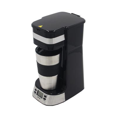 China High Quality LCD New Full Automatic Hotel Black Dirp One Cup Coffee Machine for sale