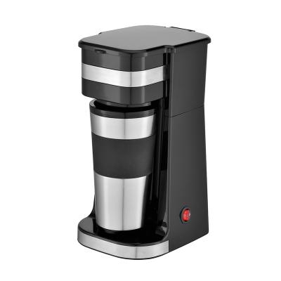 China Portable Hotel One Cup Coffee Maker Machine With Plastic Coffee Cup for sale