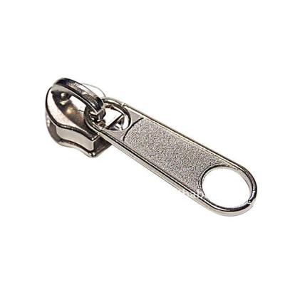 China Strong Wholesale Metal Zipper Pulls Bags 5# Clothes Zipper Puller Slider for sale