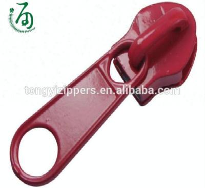 China Long Strong Metal 5# Slider Puller Used In Zipper Garment for sale