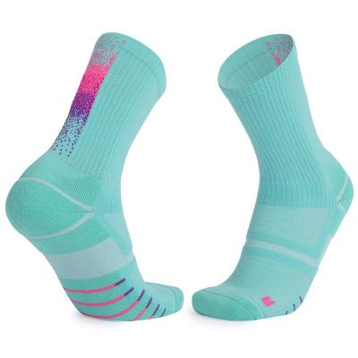 China Breathable Fancy Sports Socks Basketball Sock Elite Sports Direct Compression Socks for sale