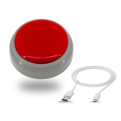 China Family Gifts Programmable USB Sound Button , Custom Talking Button - Support 100+ Sound Files By Downloading Audio Files for sale