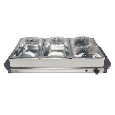 China Keep food hot for a long time 2021 new design professional kitchen appliances protect food warmers shake chafing dish for sale