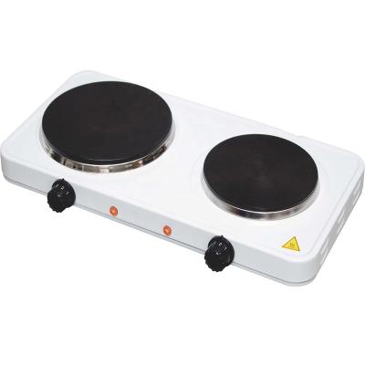 China Household Hot Sale CE/GS/CB/ETL Griddle Cooker Electric Food Heating Double Hot Plate Burner Heater Multicooker For Cooking for sale