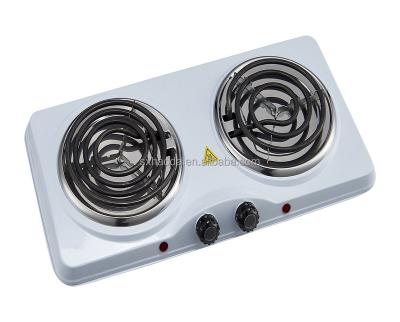 China CAST IRON ELECTRIC COIL STOVE AND COOKING PLATE WITH 2 BURNERS for sale