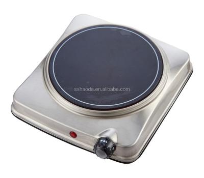 China Auto-thermostat electric infrared ceramic cooker with stainless steel housing for sale