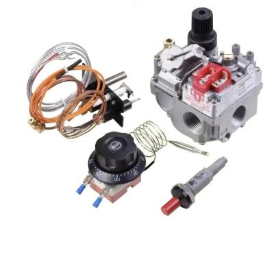 China 53400 BTU cabinet and boiler thermostat with safety valve for sale