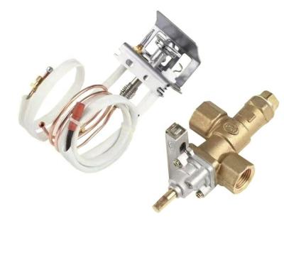 China Korean Stove 25000 Btu Commercial Gas Fryer Brass Valve for sale