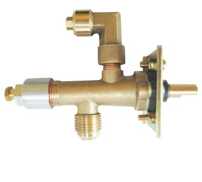 China Outdoor barbecue grill and other gas appliance propane BBQ brass gas valve with CE and SA certificate for sale