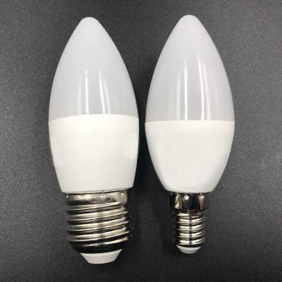 China Home/Commercial Use CE Rohs ERP E14 E27 C37 Bulb Led Bulb Lights Candle Bulb Led 2700K3000K Light Warm White for sale