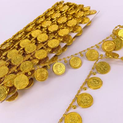 China DIY Making Golden Bird And Elizabeth Coin Shape Necklace For DIY Wholesale for sale