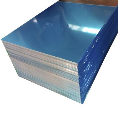 China Blaue Farbüberzogenes flaches Aluminiumblatt, 0.1mm - 500mm Breiten-Aluminium-Platte zu verkaufen