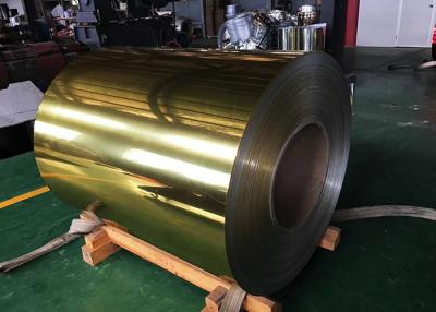 China PET Pvdf-Farbüberzogenes Polieraluminiumblatt-Silber golden für Dekoration zu verkaufen