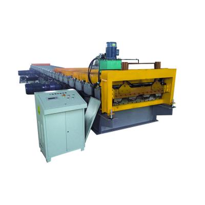 China Hotels Steel Rolling Mill Structural Deck Metal Roll Forming Machine for sale