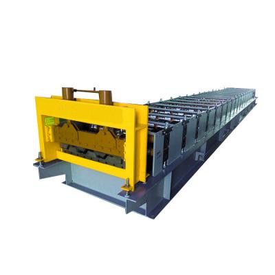 China Hotels Floor Deck Forming Machine Automatic Metal Deck Roll Forming Machine for sale