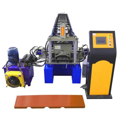 China Self-locking Hotels Ridge Panel Capping Roll Forming Machine for sale