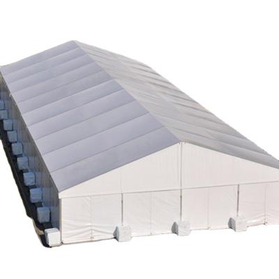 China 2020 Exhibition Sunrise Tent 20*45 Meters Even Aluminum Tent With Zipper Doors for sale