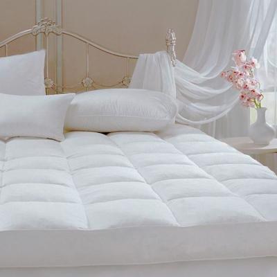 China Home Furniture 100 Cotton Goose Feather And Down Mattress Topper Hotel for sale