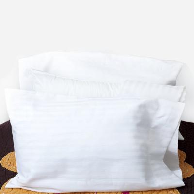 China Disposable 100% Nature Cotton Hotel Pillow Cover Pillow Shams for sale