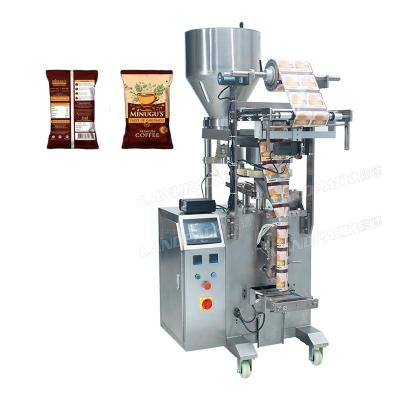 China Full Automatic Food Small Sachet 3 In 1 Vertical Coffee Powder Granule Packing Packaging Machine for sale