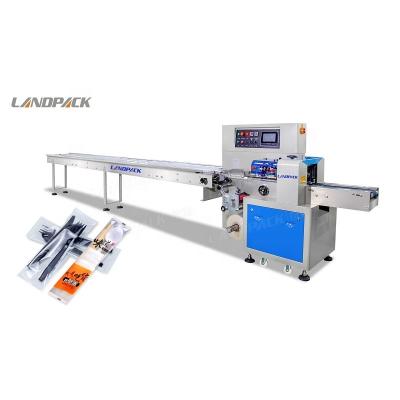 China Disposable Food Landpack LP-250X Spaghetti Towel And Cutlery Bundling Packing Machine for sale