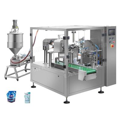 China ld8200 liquid food zipper doypack machine for sale