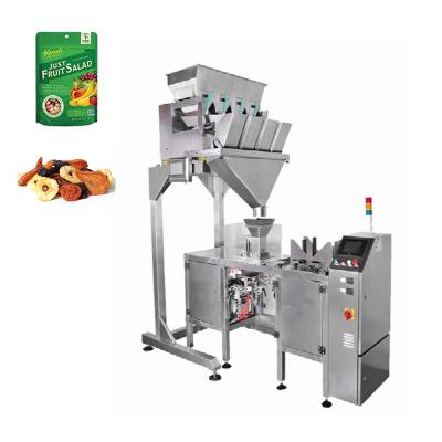 China Food Single Station Doypack Fruit Packing Machine Automatic Dry Automatic Pouch Premade Packing Machine for sale