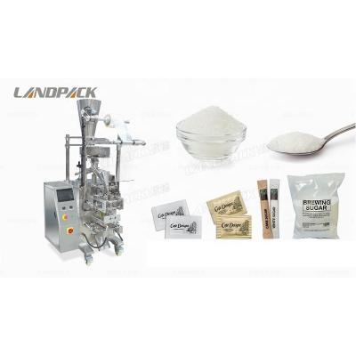 China Landpack LD-320A Automatic Cocoa Food Powder Sugar Stick 3 Side Sealing Machine Mini Sachet Filling Packaging Packing for sale