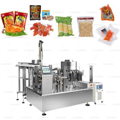 China Landpack LDZK-160 Kimchi Mini Food Doypack Gusset Bag Filling Packing Machine for sale