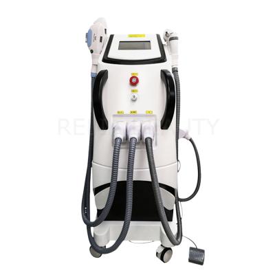 China Dye Removal Magento IPL Elight SHR Hair Removal Tattoo Removal Skin Rejuvenation Machine Radio Frequency ND Yag Hair Removal Multifunctional for sale