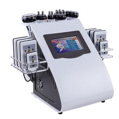 China High Quality Weight Loss 6 in 1 40K Cavitation Body Slimming Ultrasonic Vacuum Liposuction Machine Weight Loss with Discount Price for sale