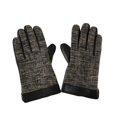 China Soft Leather Quality assurance one size fits warm fashion men soft leather leather gloves for sale