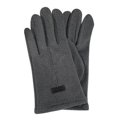 China Self-locking hot Fashion design spring autumn winter self-locking hot men knit gloves for sale