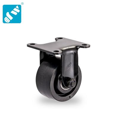 China Overall Fixed Load 3 Inch 300kg High Lowest Heavy Duty Fiberglass Trolley Nylon Wheel for sale